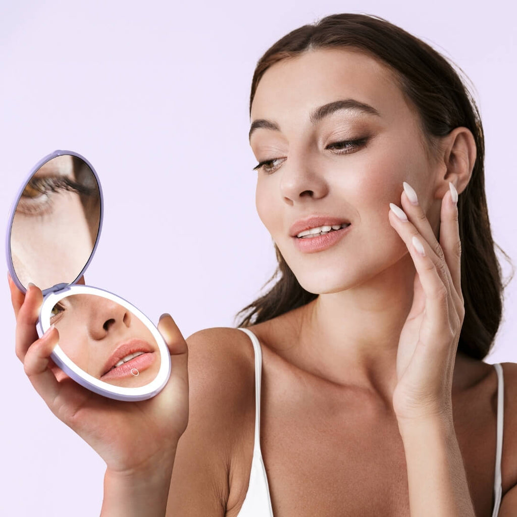 Mini Taylor LED Compact Mirror