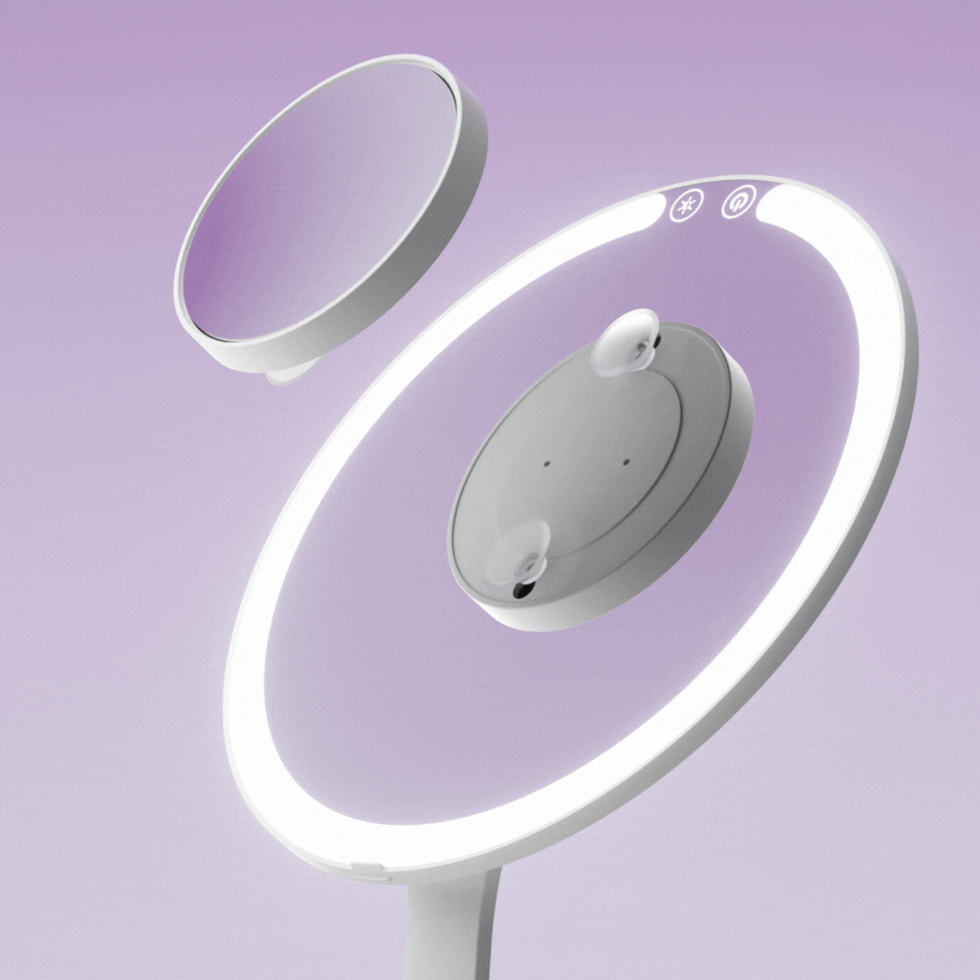 Abigail LED Travel Mirror